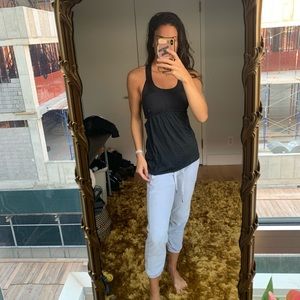 Lulu lemon black workout shirt